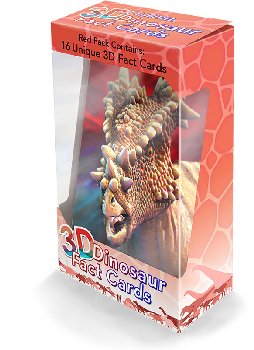 Dinosaur Facts Cards - Red Pack