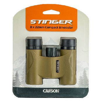 Carson Stinger 8x22mm Compact Binoculars