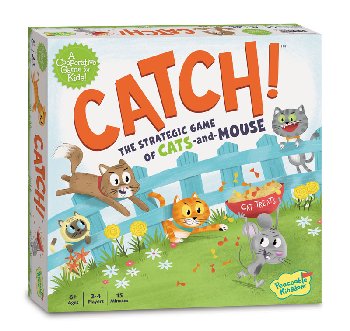 Catch! Strategic Game of Cats and Mouse!