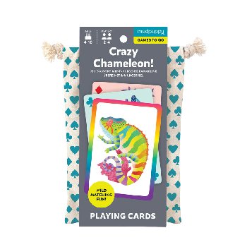 Crazy Chameleon! Playing Cards to Go