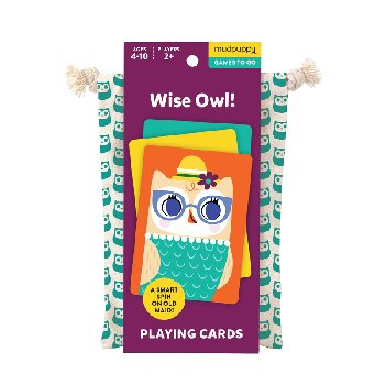 Wise Owl Playing Cards to Go