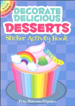 Decorate Delicious Desserts Sticker Activity Book (Little Activity Book)