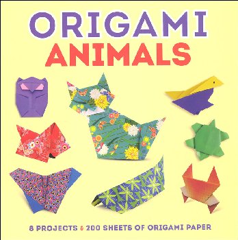 Origami Animals (8 Projects; 200 Sheets of Origami Paper) | Dover ...