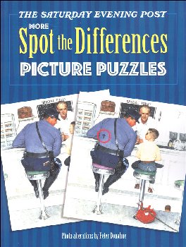 Saturday Evening Post MORE Spot the Differences Picture Puzzles