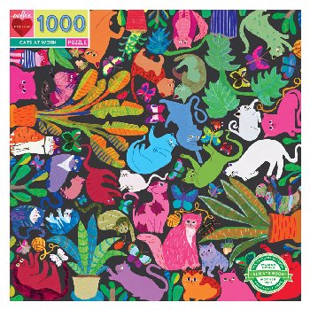 Cats at Work Jigsaw Puzzle (1000 pieces)