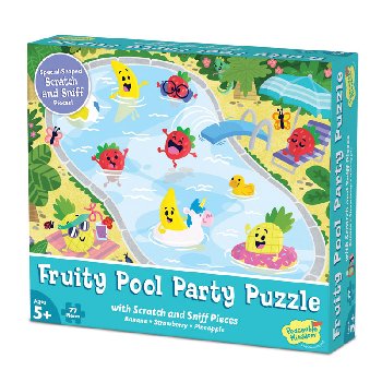 Fruity Pool Party Scratch and Sniff Puzzle (77 pieces)