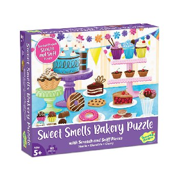 Sweet Smells Bakery Scratch and Sniff Puzzle (82 pieces)