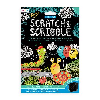Scratch & Scribble Mini-Kit - Bug Buddies
