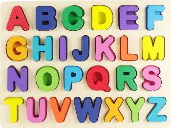 Alphabet Wooden Puzzle (26 pieces) | Peter Pauper Press | 9781441335111