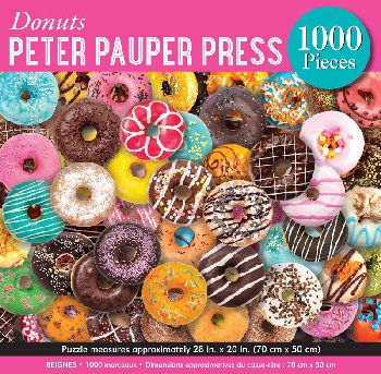 Donuts Jigsaw Puzzle (1000 pieces)