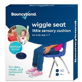 Wiggle Seat for Kids Little Sensory Cushion: Blue