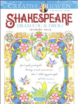 Shakespeare Dramatic & Droll Coloring Book (Creative Haven)