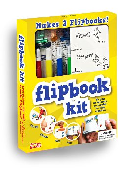 Flip Book Kits - Sports Kit (Soccer & Basketball + blank book)