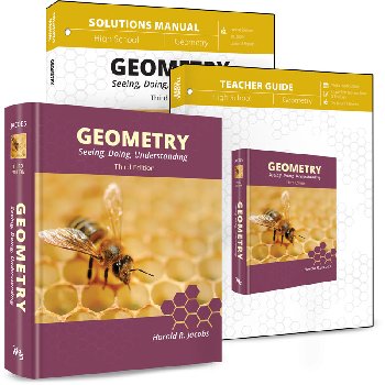 Geometry Curriculum Pack 3rd Edition (Jacobs) softcover