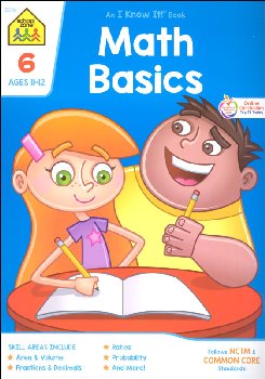 Math Basics Grade 6 Workbook