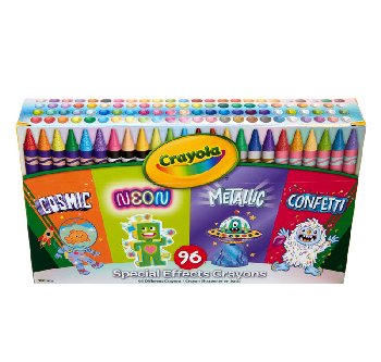 Crayola Special Effects Crayons - 96 count