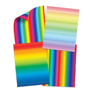 Double-Sided Rainbow Paper