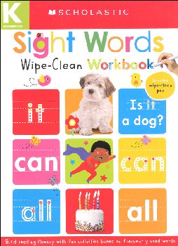 Wipe-Clean Workbook: Sight Words (Scholastic Early Learners)