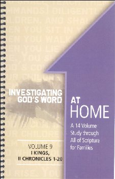 Investigating God's Word at Home Volume 9