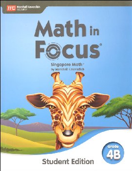 Math in Focus 2020 Student Edition Volume B Grade 4