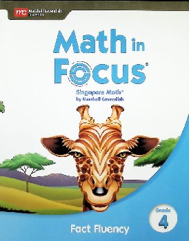 Math in Focus Singapore Math Fact Fluency Grade 4