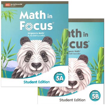 Math in Focus 2020 Student Edition Collection Grade 5