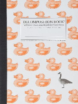 Duck Duck Goose Decomposition College-Ruled Book (7.5"x 9.75")