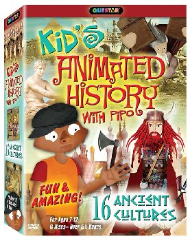 Kid's Animated History with Pipo DVDs (6pk) | Questar |