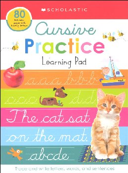 Cursive Practice Learning Pad: Scholastic Early Learners (Learning Pad)