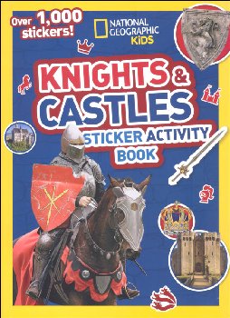 NG Kids Knights and Castles Sticker Acty Book