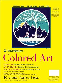 Strathmore Colored Art Paper Pad 300 Series (9"x 12")