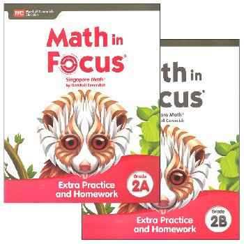 Math in Focus 2020 Extra Practice and Homework Collection Grade 2