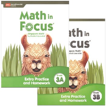 Math in Focus 2020 Extra Practice and Homework Collection Grade 3