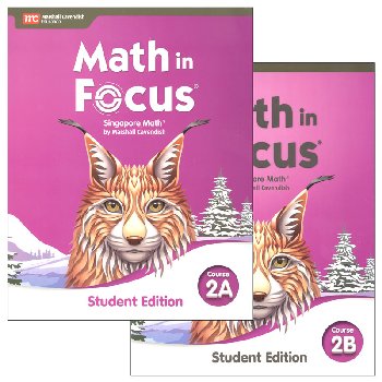 Math in Focus 2020 Student Edition Collection Course 2A/2B