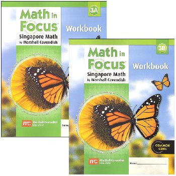 Math in Focus: Singapore Math Student Workbook Bundle, A & B Grade 3