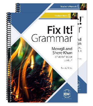 Fix It! Grammar: Level 4 Mowgli/Shere Khan (Teacher/Student Combo)