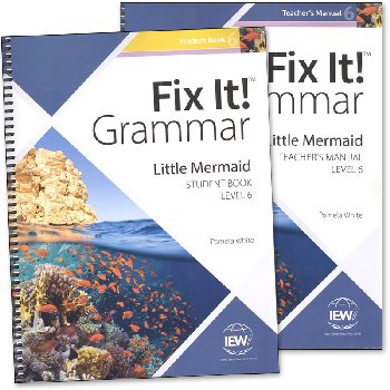 Fix It! Grammar: Level 6 Little Mermaid (Teacher/Student Combo)