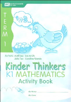 Kinder Thinkers K1 Mathematics Term 1 Activity Book