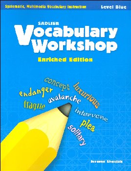 Vocabulary Workshop Enriched Student Edition Grade 5 (Blue) | Sadlier ...