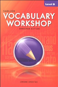 Vocabulary Workshop Enriched Student Edition Grade 7 (Level B ...