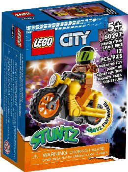LEGO City Stunt Demolition Stunt Bike (60297)