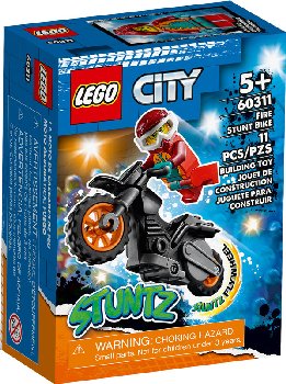 LEGO City Stunt Fire Stunt Bike (60311)