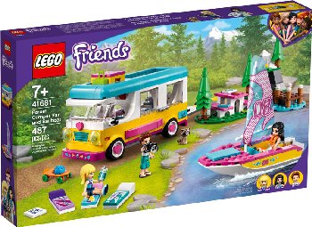 LEGO Friends Forest Camper Van and Sailboat (41681)