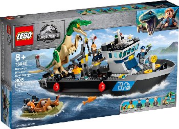 LEGO Jurassic World Baryonyx Dino Boat Escape (76942)