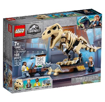 LEGO Jurassic World T. rex Dino Fossil Exhibition (76940)