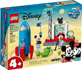 LEGO Mickey Mouse & Minnie Mouse's Space Rock (10774)