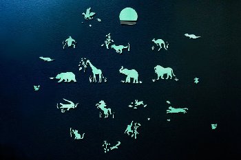 Gloplay Wall Stickers: Animal II