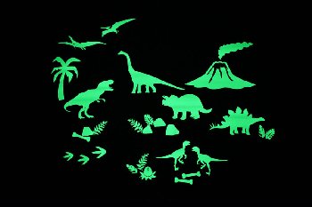 Gloplay Wall Stickers: Dino World