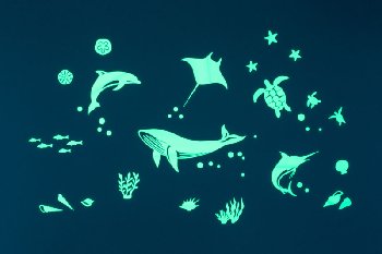 Gloplay Wall Stickers: Sea Animal