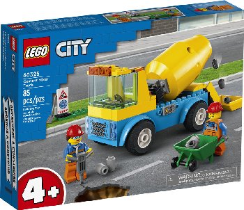 LEGO City Great Vehicles Cement Mixer Truck (60325)